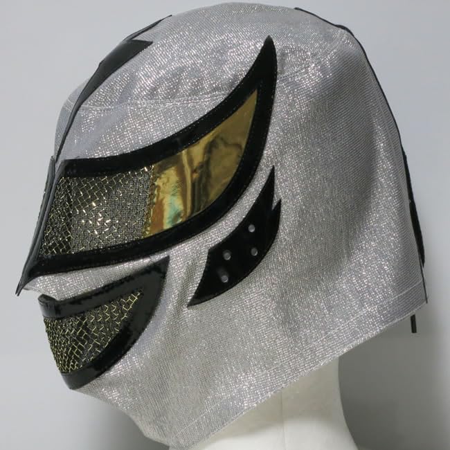 スーパーストロングマシン　グリーンラメ　プロレス　マスク Amazon.co.jp: [Maskedmania] 【プロレスマスク】スーパー